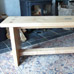 Presentation bench in ash